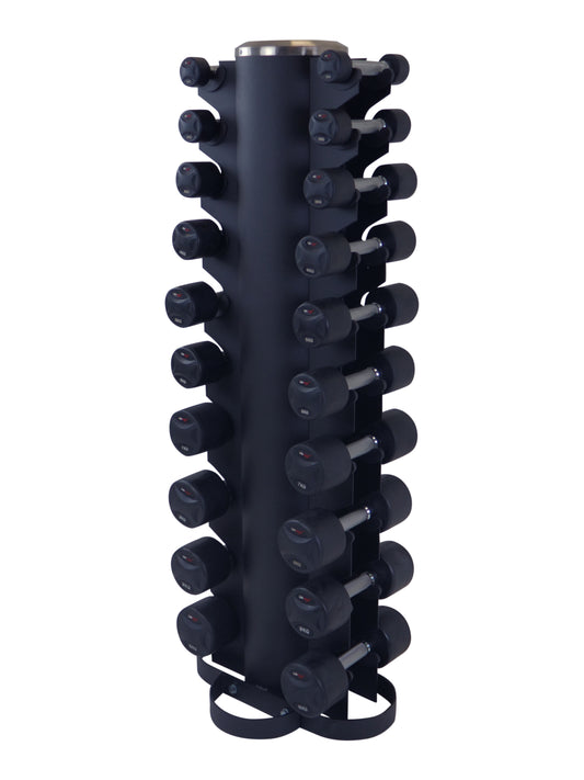LMXDumbbelltower with fixed dumbbellset 1-10kg