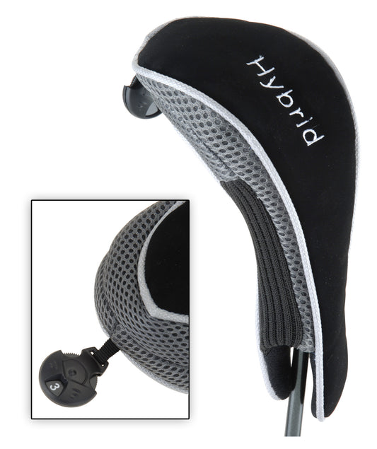 Headcover for Hybrid Wood Black