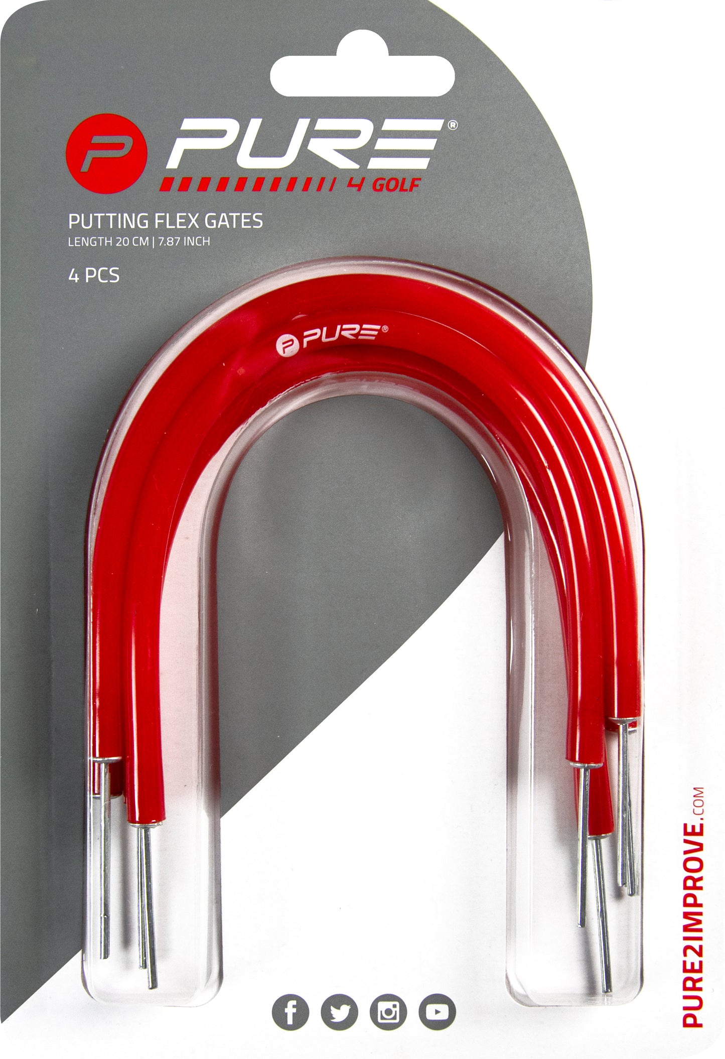 Pure2Improve Putting Arch Set of 4 pcs