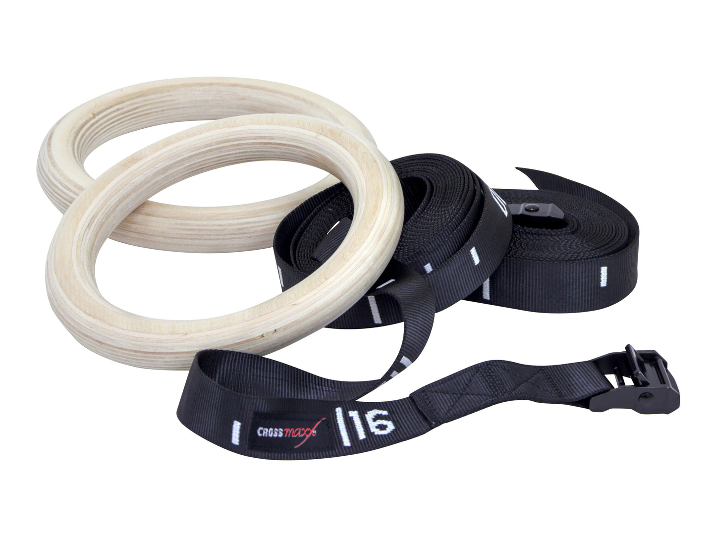 Crossmaxx wooden training ring set