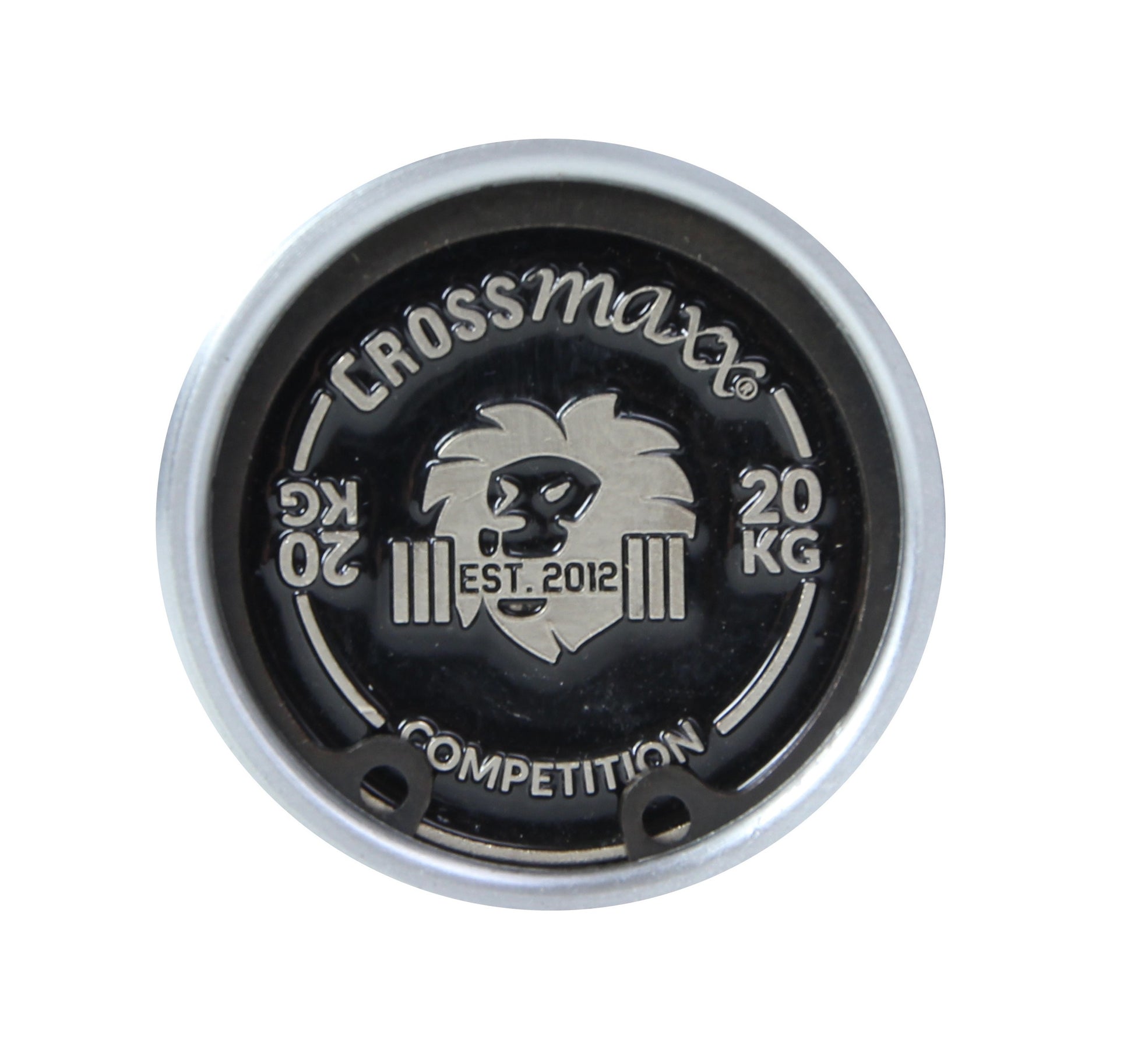 Crossmaxx Olympic comp bar 50mm, 220cm 20kg (black/chrome)
