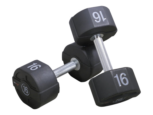 Lifemaxx PU dumbbellset 60kg (2pcs/set)