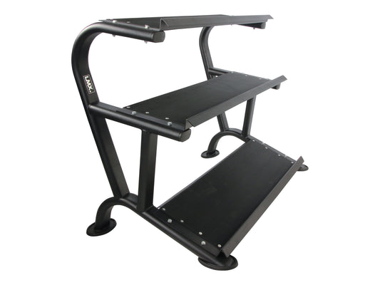 LMX. Hexagon 3-tier dumbbell rack