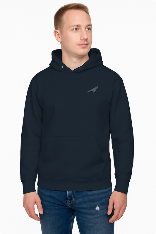 GOLFFF Hoodie – Donkerblauw / Grijs logo