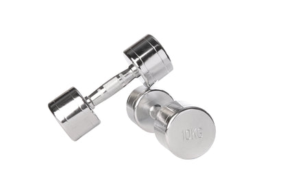 LMXDumbbelltower with CHROME dumbbellset 1-10kg
