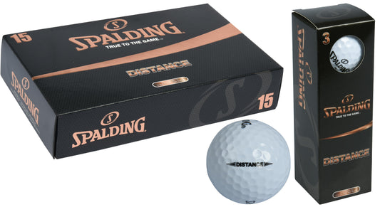15 Balls Spalding Distance white