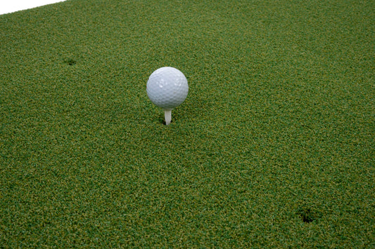Pure2Improve Hitting mat set 2mats + 2 Tees 50x100cm               2 Tee Holes