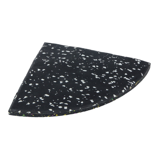Crossmaxx Premium floor CORNER 15x15x2cm black (15%white)