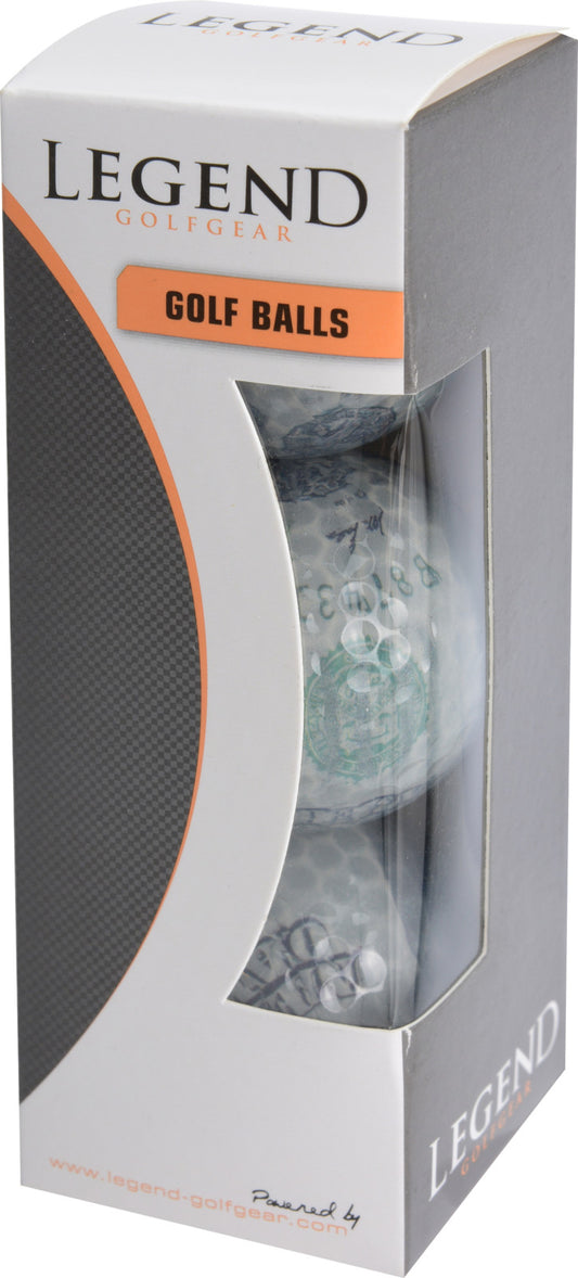 Pack of 3 US Dollar golf balls