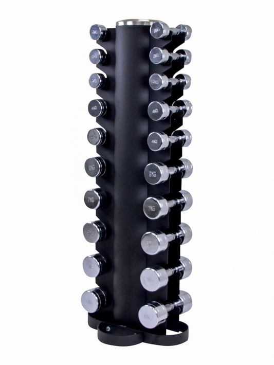 LMXChromed dumbbellset 10 kg