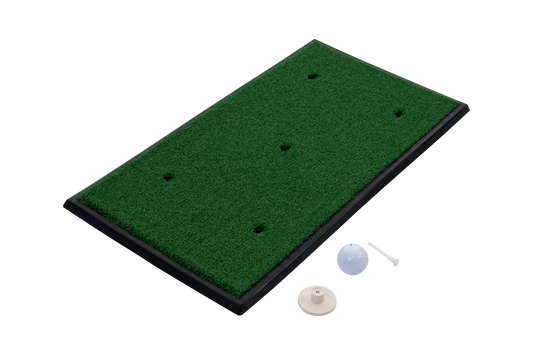 Pure2Improve Single Turf Hitting mat                           1 Mat + 1 Tee 33x63,5cm              5 Tee Holes