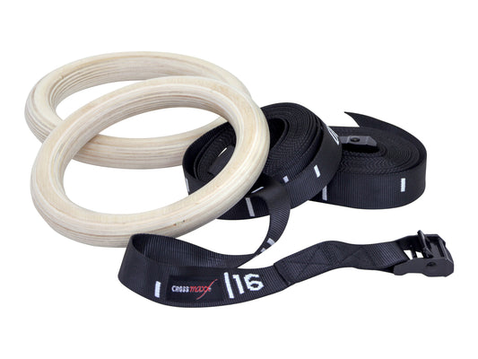 Crossmaxx wooden training ring set