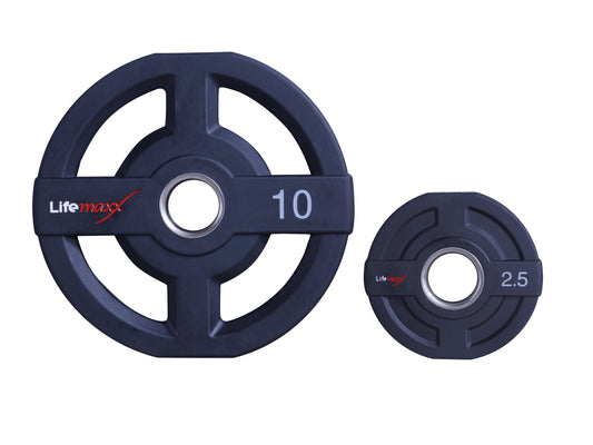 Lifemaxx PU olympic disc 50mm 25kg