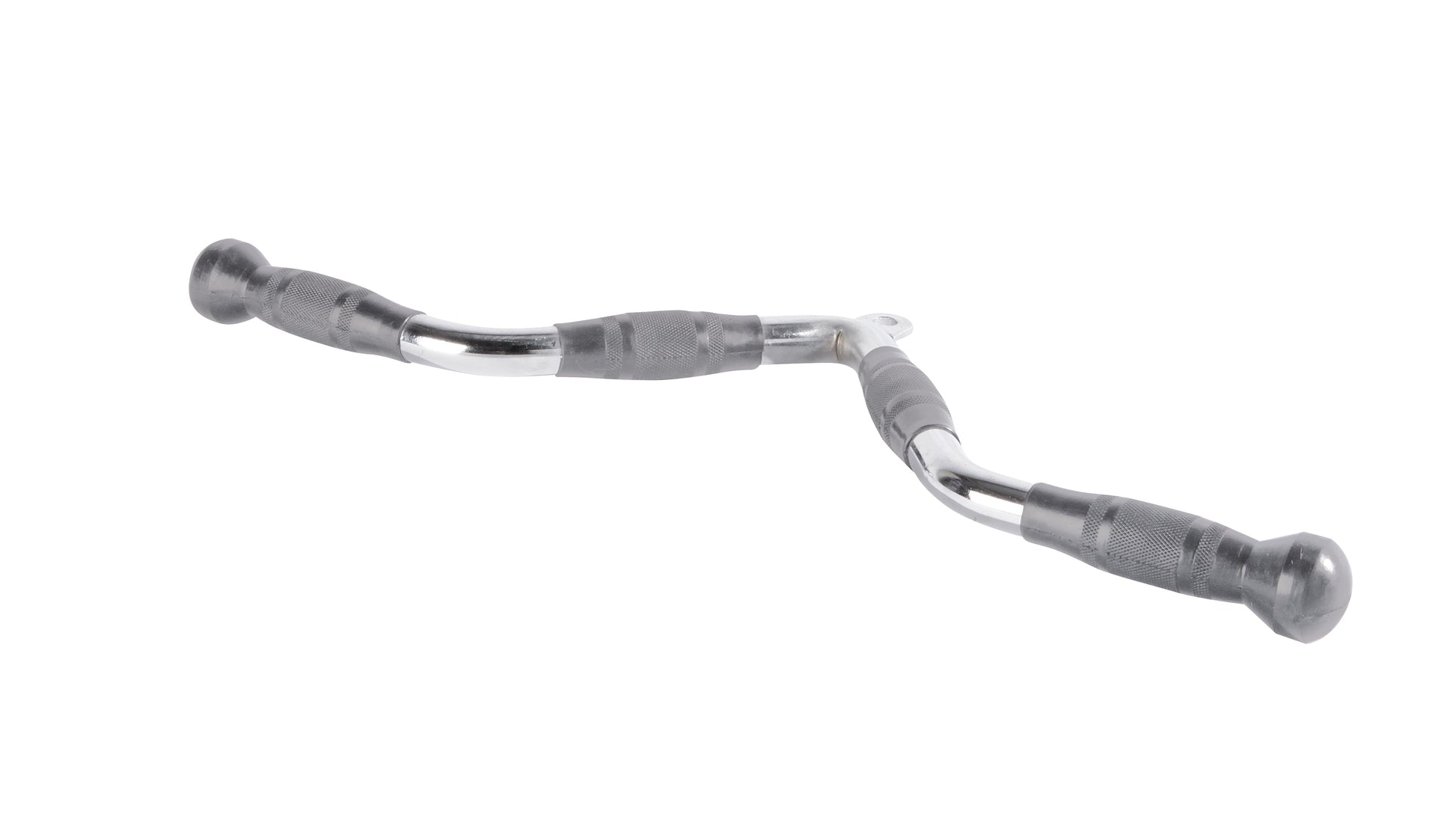 Angled biceps/triceps bar PU grip
