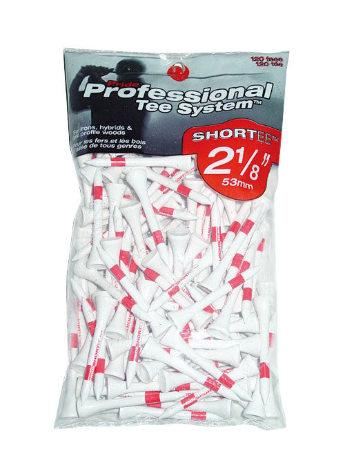 PRIDE "PROFESSIONAL TEE SYSTEM" - Retail Bags2-1/8" 120 tees