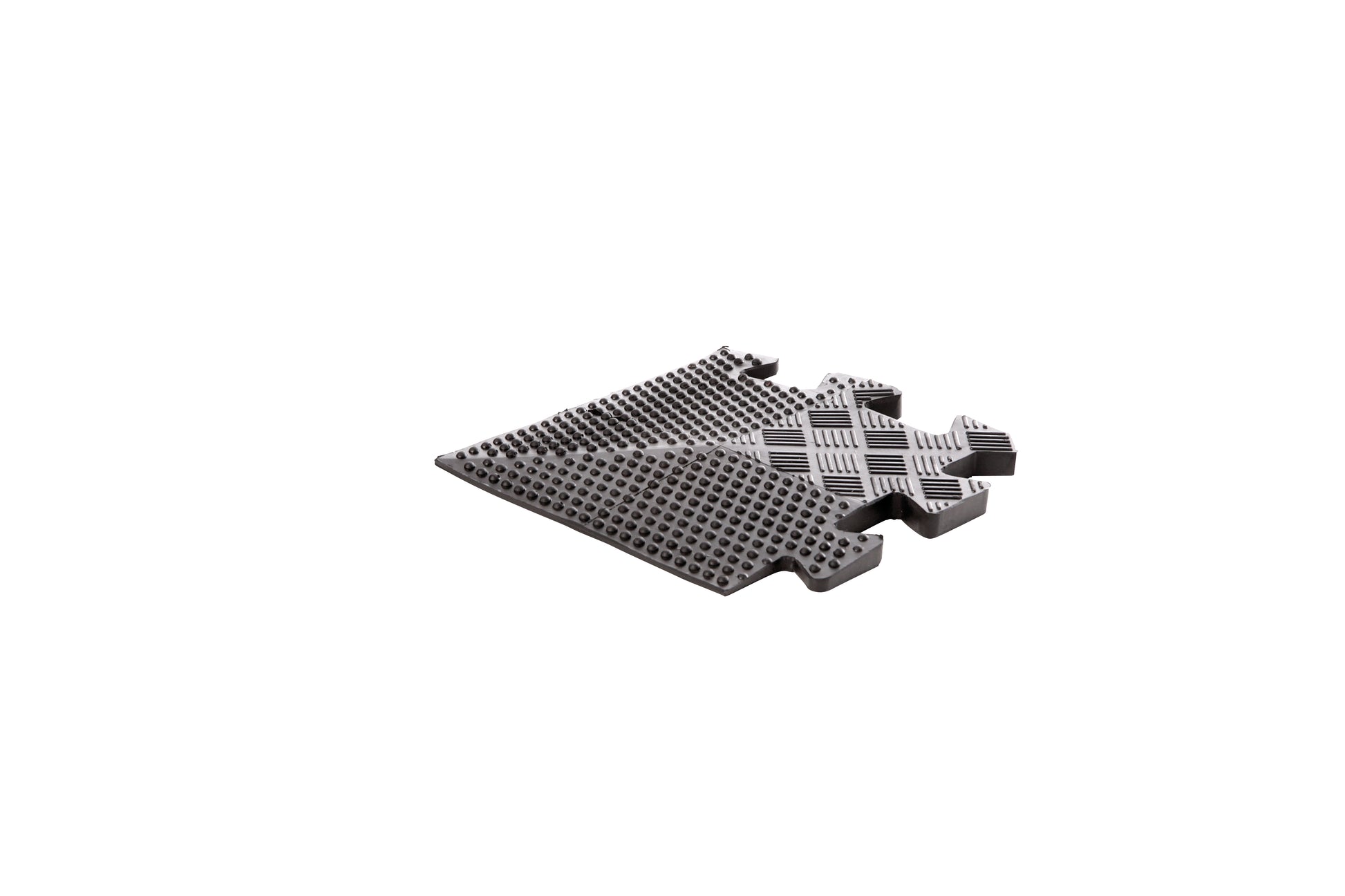 Rubber floor corner (16x16x1cm) sloping